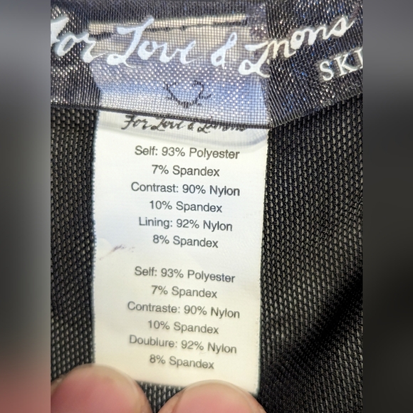 NWT For Love And Lemons Black Satin And Lace Bodysuit Sz Xs - Picture 7 of 13